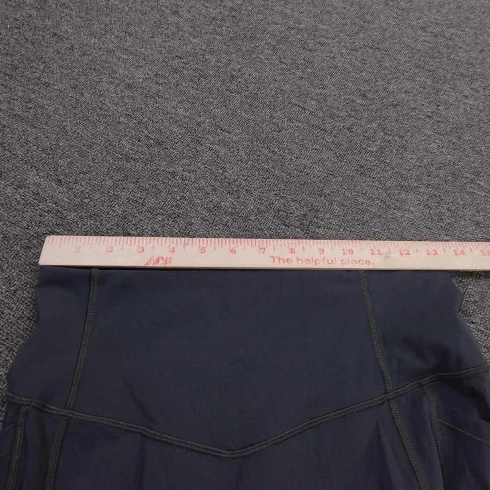 Lululemon Leggings Womens 8 Gray High Rise Ankle 25 Side Pocket Yoga Athletic